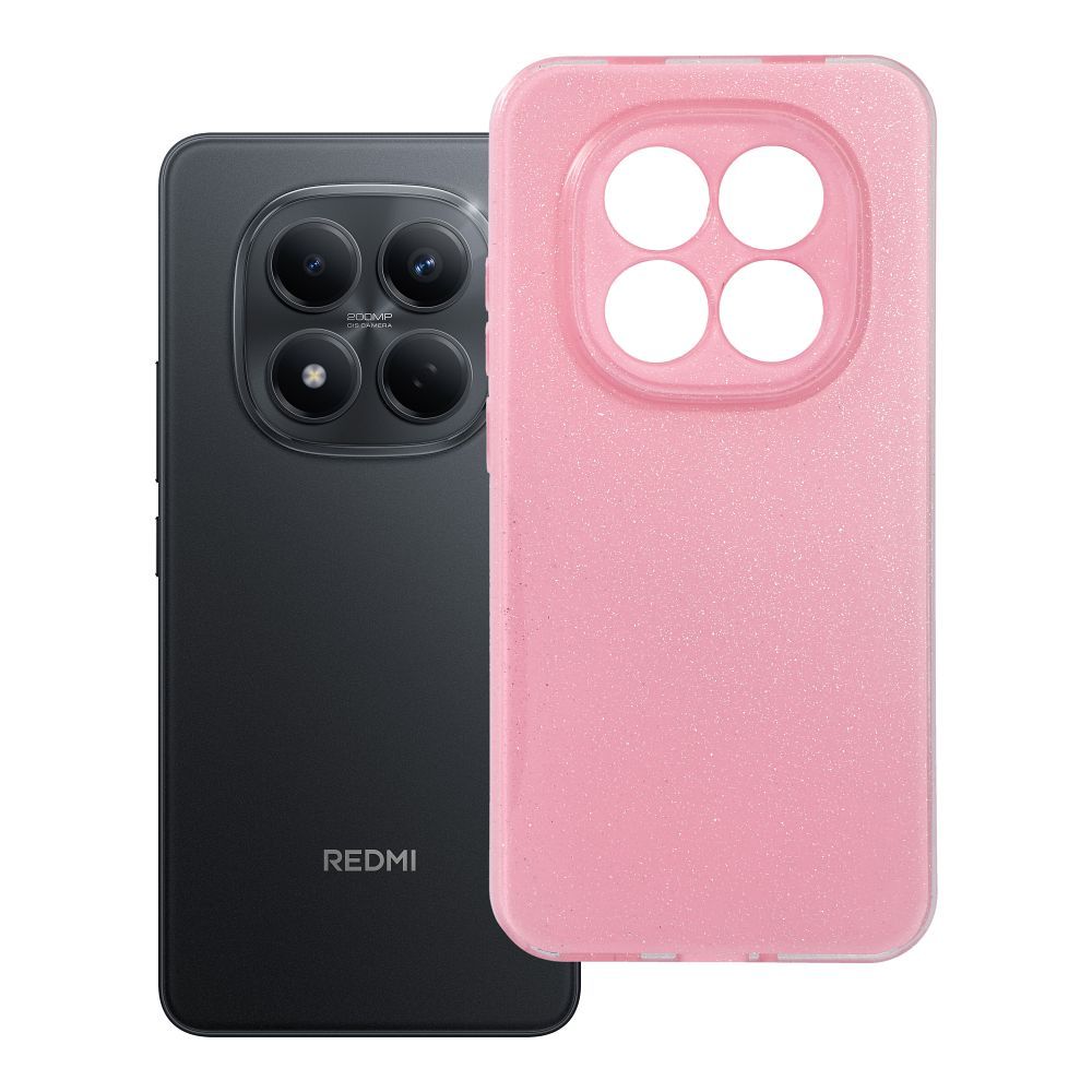 Husa Transparent 2 Mm Blink pentru Xiaomi Redmi Note 15 PRO 5G Roz
