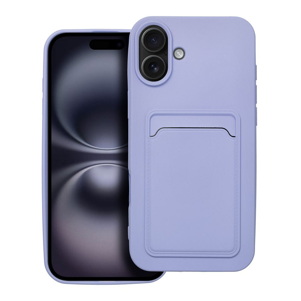 Husa Card pentru iPhone 16 Plus Mov