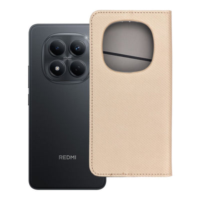 Husa Smart Book pentru Xiaomi Redmi Note 15 5G Auriu