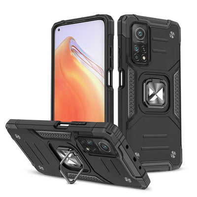 Husa Wozinsky Ring Armor Tough Hybrid Cover + Magnetic Mount Mi Poco M4 Pro 5G / Redmi Note 11 5G (China) / Redmi Note 1
