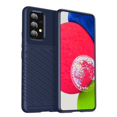 Husa Thunder Flexible Armored Cover pentru Samsung Galaxy A53 5G Albastru