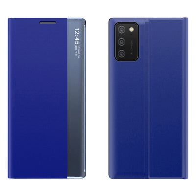 Husa New Sleep Cover cu A Stand Function pentru Samsung Galaxy A03s (166.5) Albastru