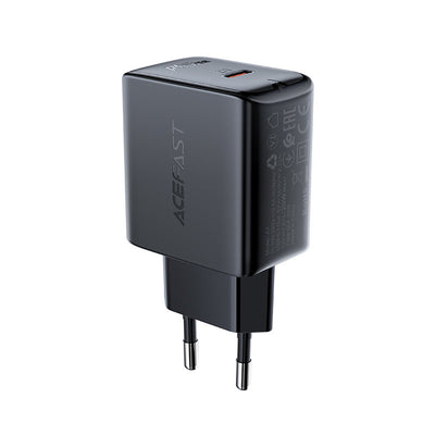 Incarcator Acefast Fast USB Type C 20W Power Delivery Negru (A1 EU Negru)