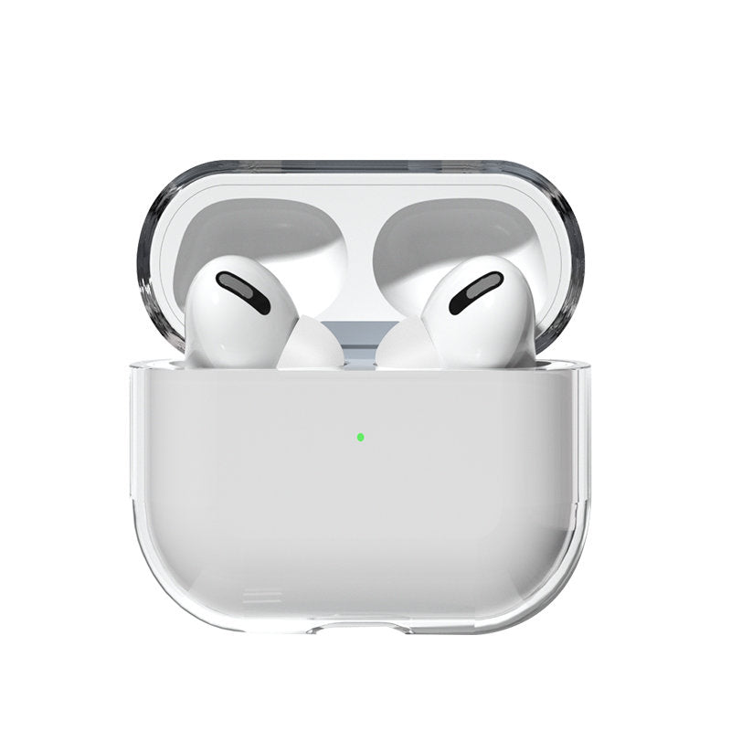 Husa pentru AirPods 2 / AirPods 1 Rigid, Strong, Transparent pentru Casti A)