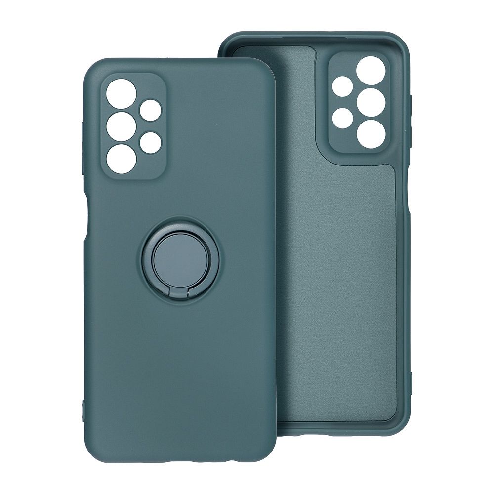 Husa Silicone Ring pentru Samsung A26 5G Verde