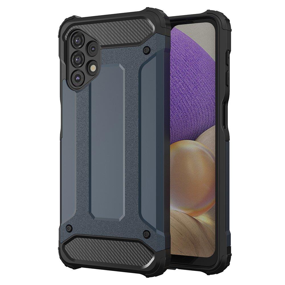 Husa Hybrid Armor Tough Rugged Cover pentru Samsung Galaxy A73 Albastru