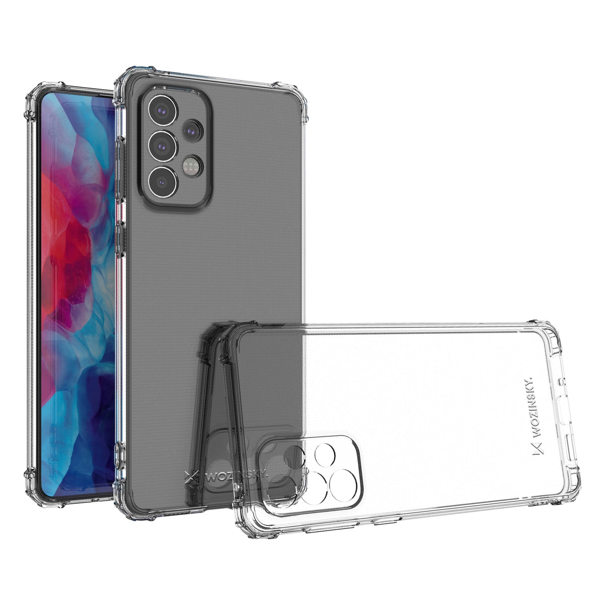 Husa Wozinsky Anti Shock Armored pentru Samsung Galaxy A73 Transparent
