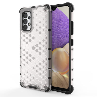 Husa Honeycomb Armored Cover cu A Gel Frame pentru Samsung Galaxy A13 5G Transparent