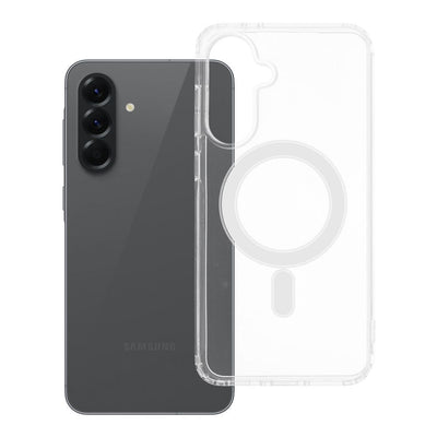 Husa Transparent Mag (MID) pentru Samsung A56 Compatible cu Magsafe Transparent