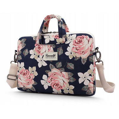 Geanta laptop Canvaslife Briefcase 15-16'' - Bleumarin/Roz