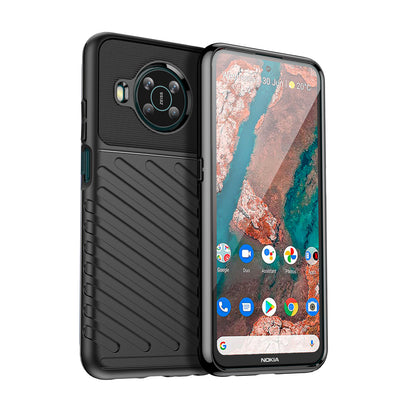 Husa Thunder Flexible Armored Cover pentru Nokia X100 Negru