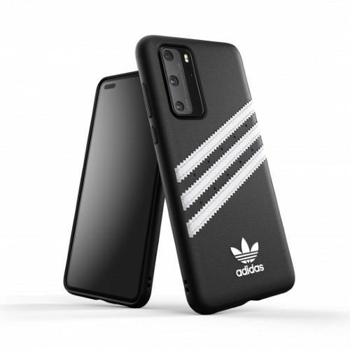 Husa Adidas OR Molded PU pentru Huawei P40 - Negru And Alb