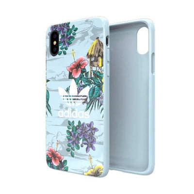 Husa Adidas OR Snapcase Floral pentru iPhone X / Xs - Gri