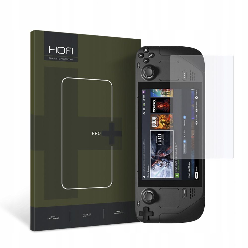 Folie sticla Hofi Pro+ Steam Deck / Oled Transparent