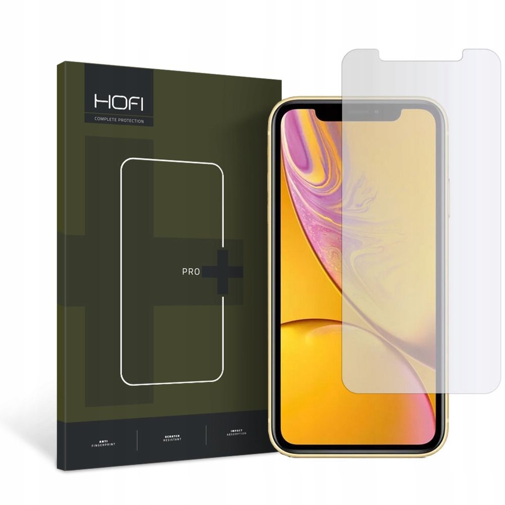 Folie sticla Hofi Pro+ iPhone 11 / XR Transparent