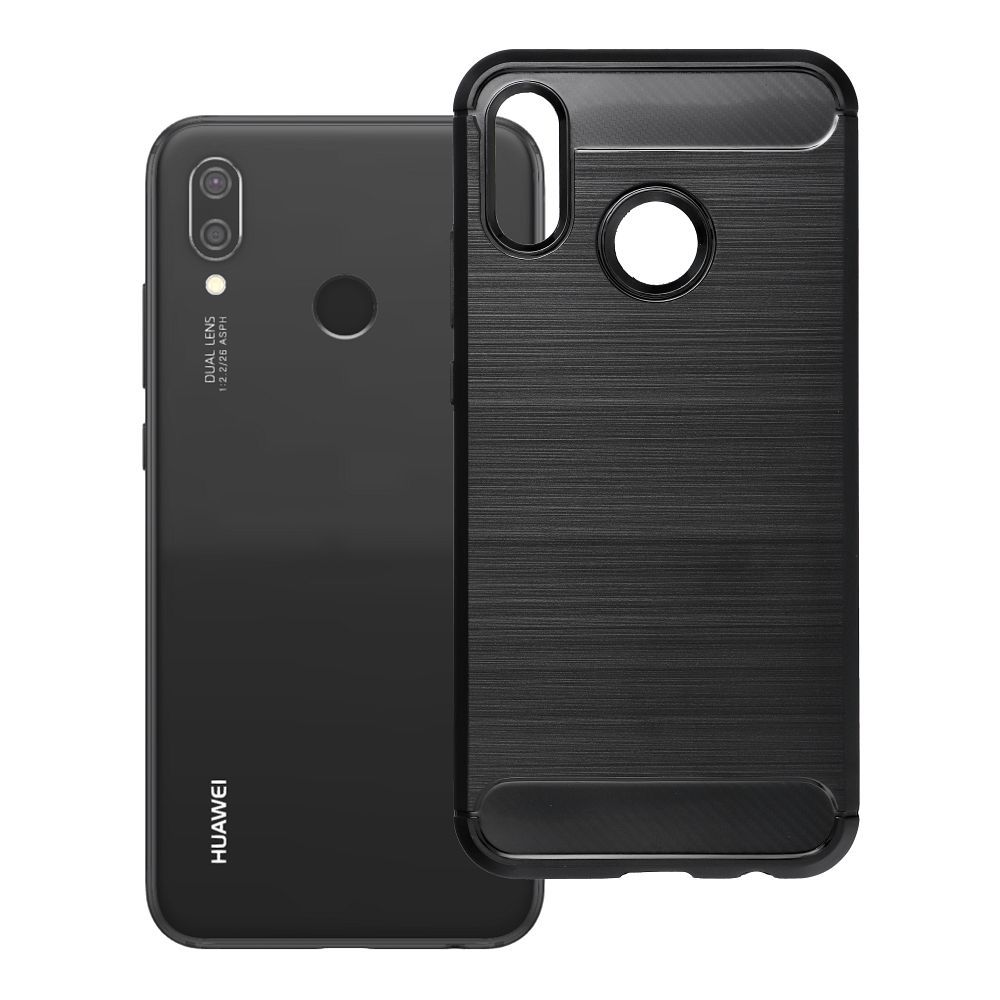 Husa Carbon 2.0 pentru Huawei P20 Lite Negru