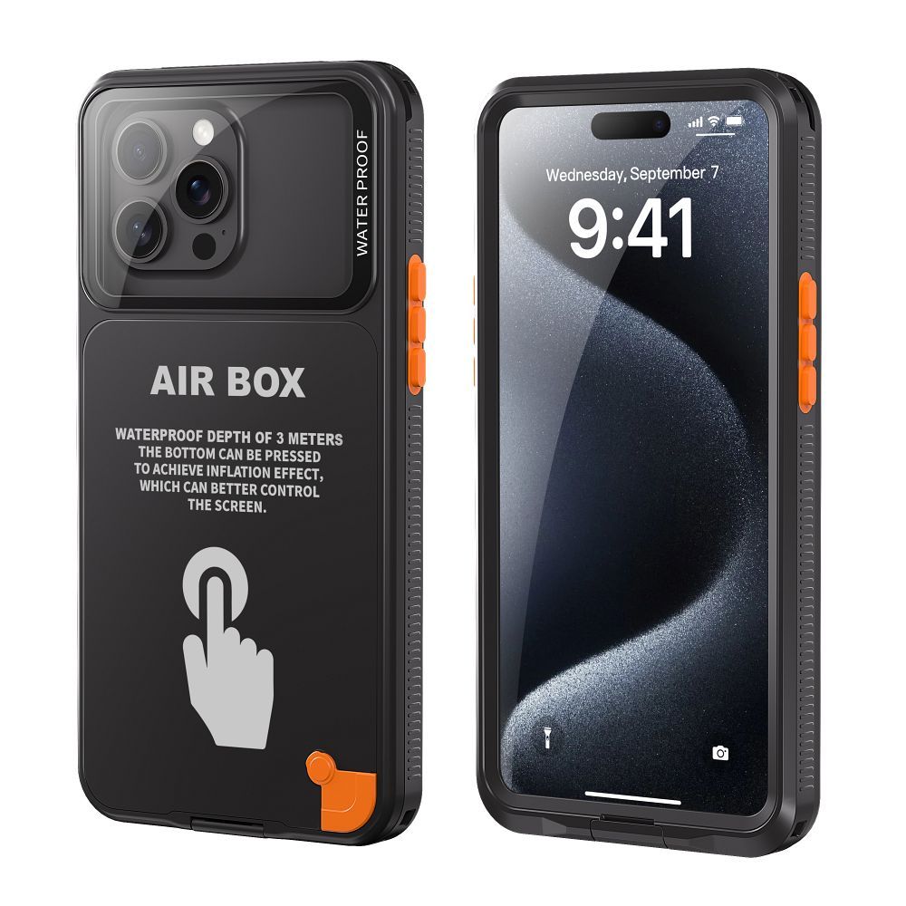 Husa Shellbox pentru Airbox 6.7 Waterproof Negru