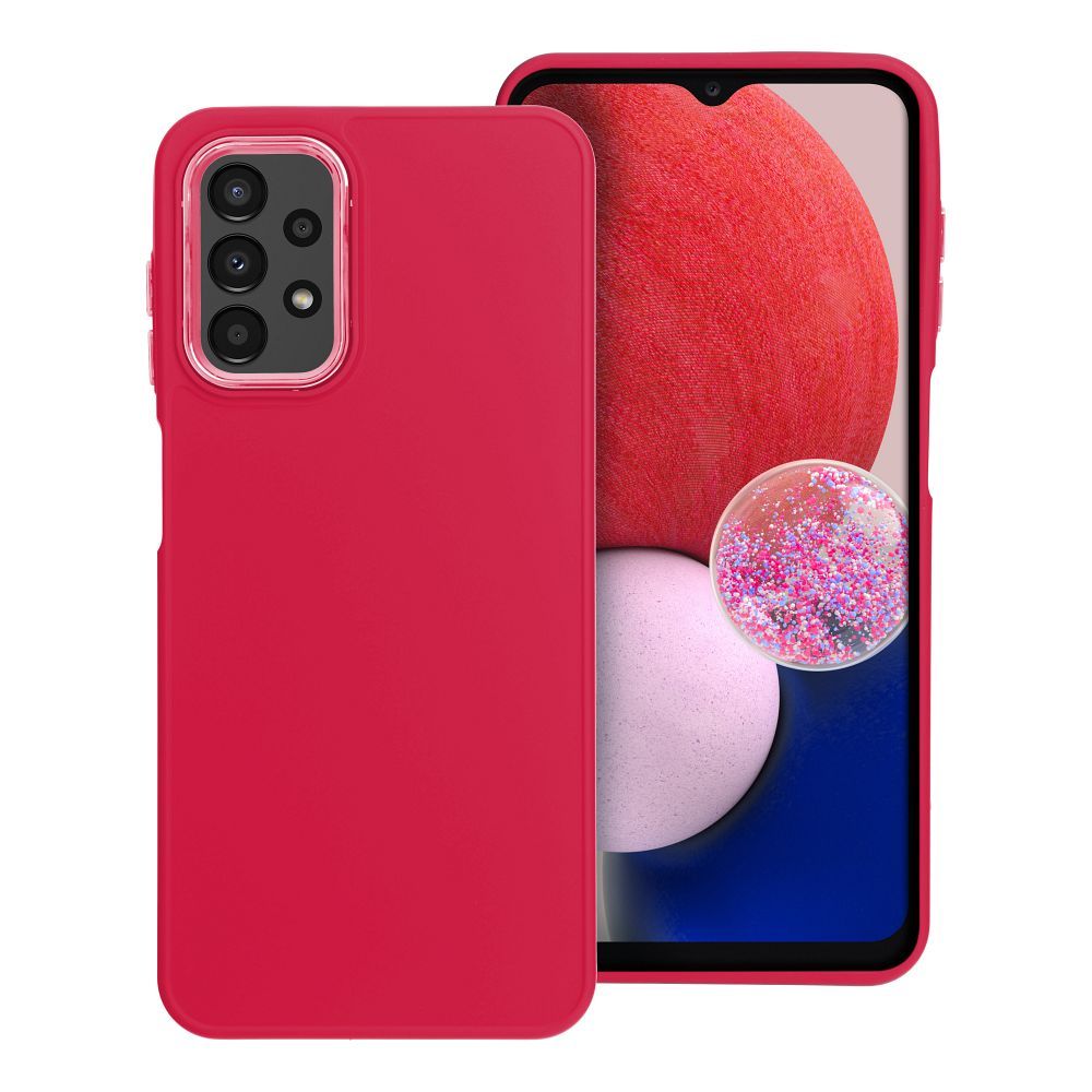 Husa Frame pentru Samsung A13 4G Magenta