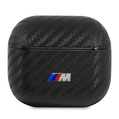 Husa BMW PU Carbon M Collection pentru AirPods 3 - Negru