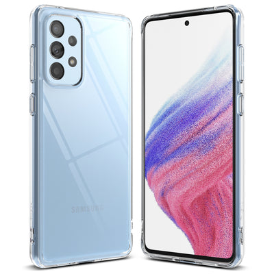 Husa Ringke Fusion TPU cu Frame pentru Samsung Galaxy A73 Transparent