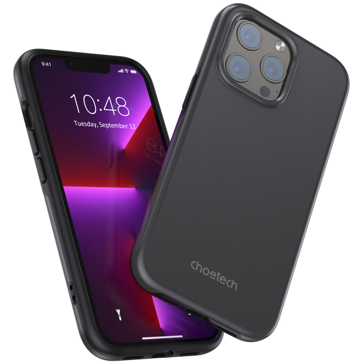 Husa Choetech MFM Anti-drop Made pentru Magsafe pentru iPhone 13 Pro Negru