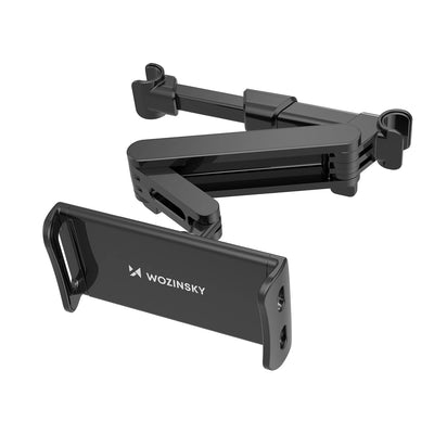 Suport Wozinsky Adjustable Headrest pentru Tablet Or Phone Negru (Wthbk3)