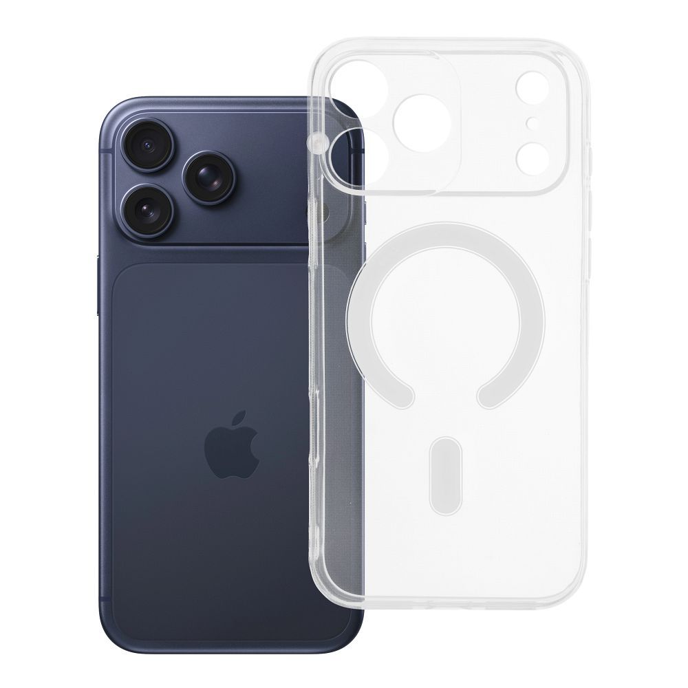 Husa Transparent 2 Mm Mag pentru iPhone 18 Pro Max / 17 Pro Max Compatible cu Magsafe (Camera Protection) Transparent