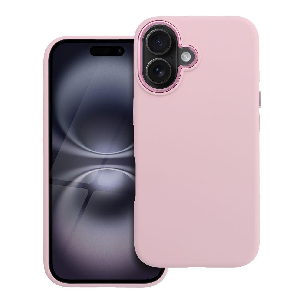 Husa Forcell pentru iPhone 16 F-protect Frame Premium Compatible cu Magsafe Roz