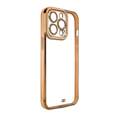 Husa Fashion Cover pentru Xiaomi Redmi Note 11 Pro Auriu Frame Gel Cover Auriu