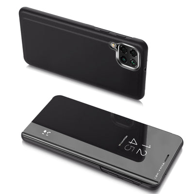 Husa Transparent View pentru Samsung Galaxy M53 5G Negru