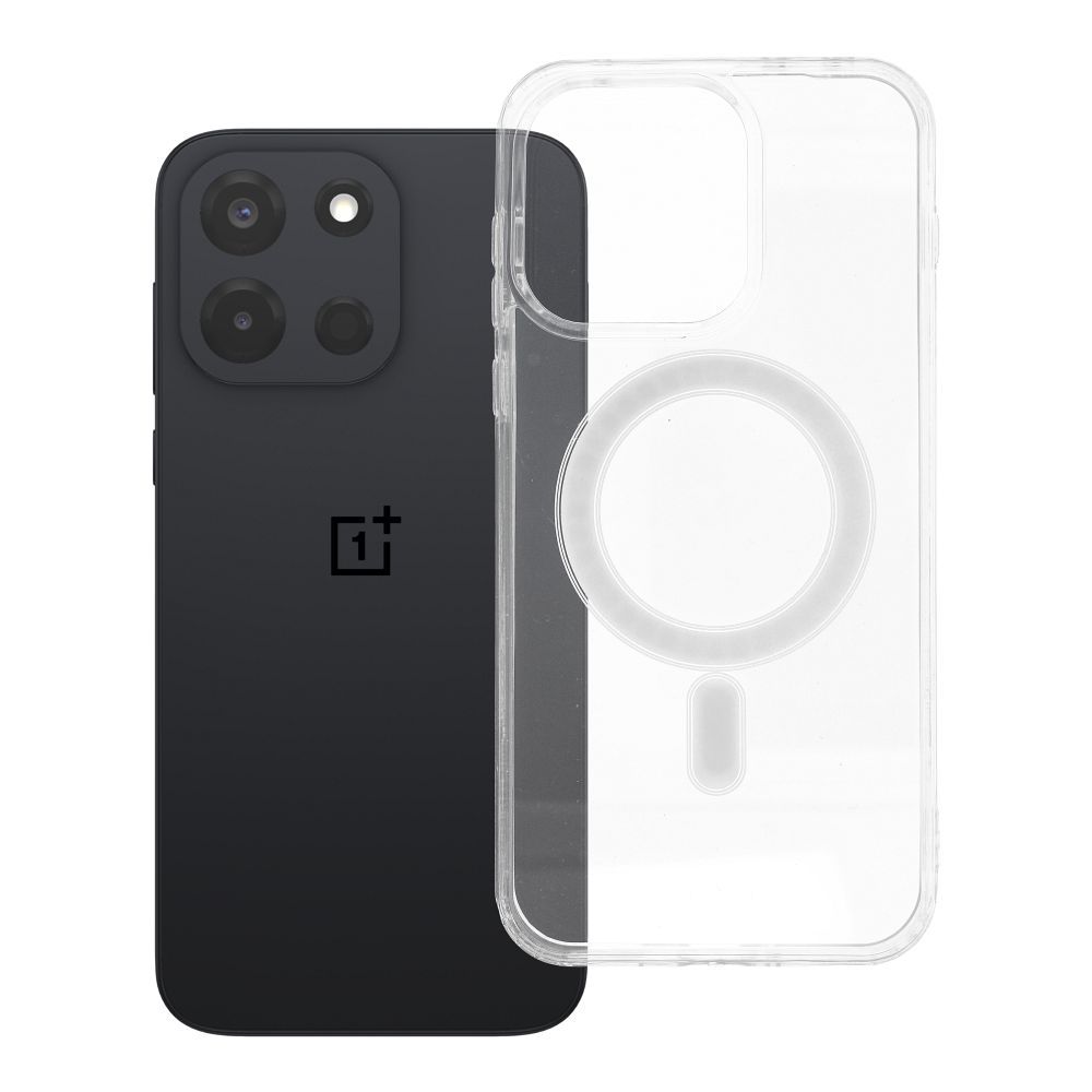 Husa Transparent Mag (MID) pentru OnePlus Nord 6 / Nord CE6 Compatible Z Magsafe Transparent