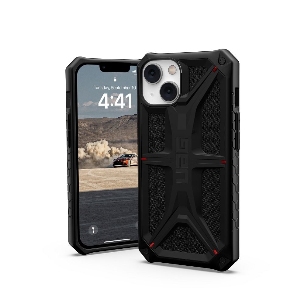 Husa Urban Armor Gear UAG Monarch pentru iPhone 14 Plus Carbon Fiber