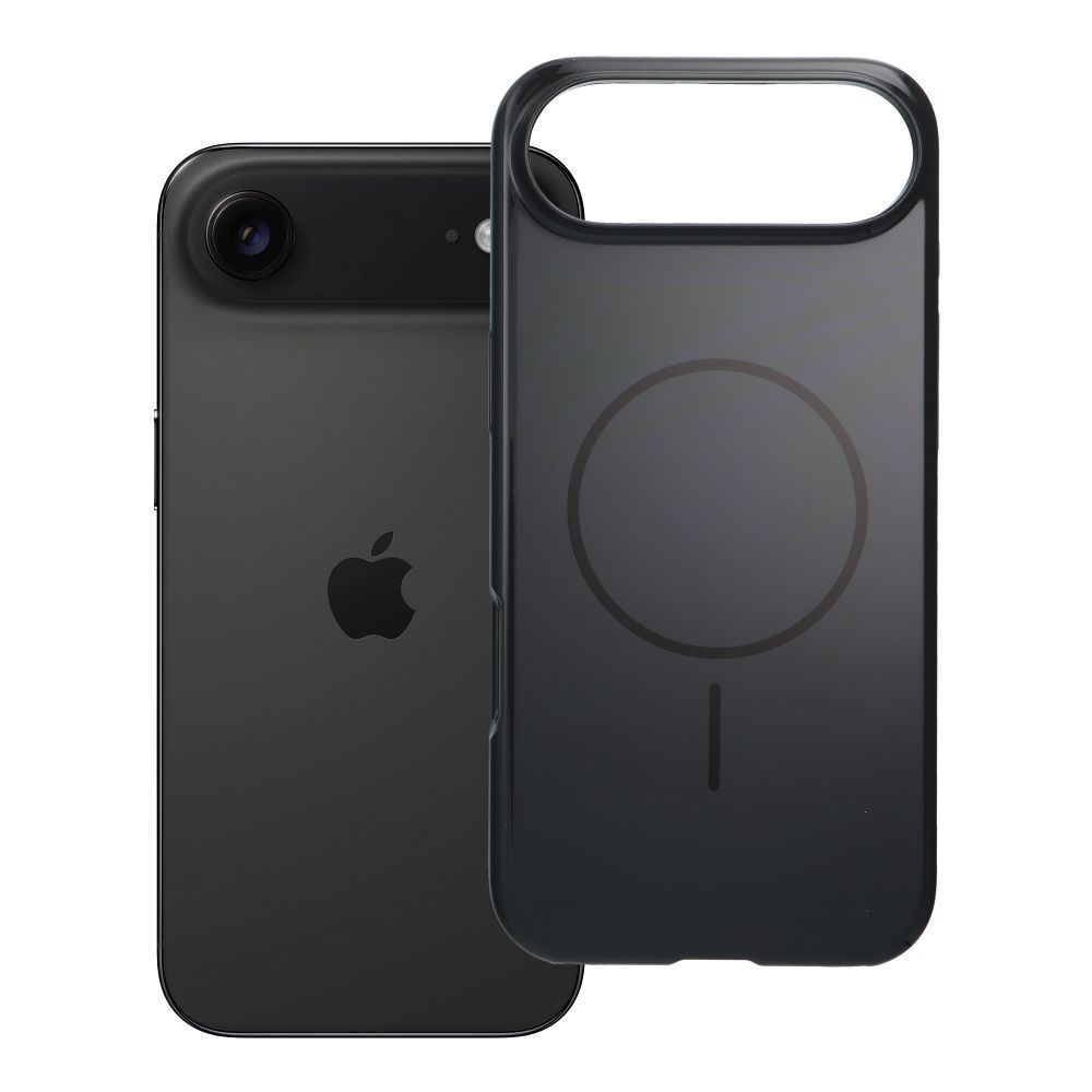 Husa Glossy Mag pentru iPhone 17 AIR Compatible cu Magsafe Negru