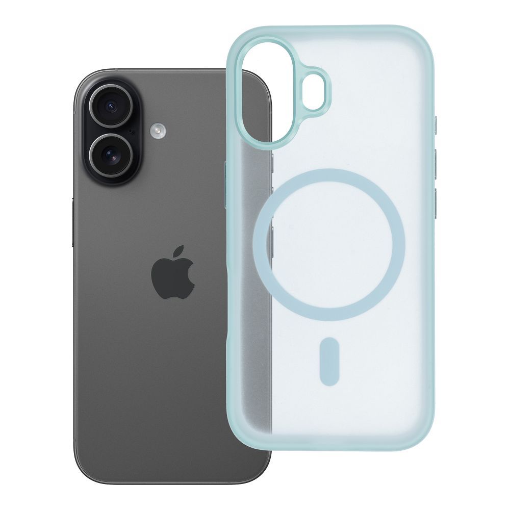 Husa Flexline Mag pentru iPhone 17 Compatible cu Magsafe Verde