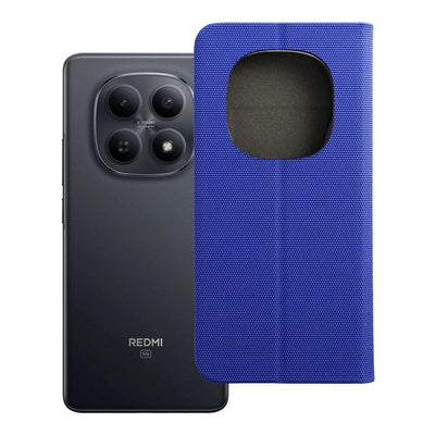 Husa Sensitive Book Flip pentru Xiaomi Redmi Note 15 PRO 5G Albastru