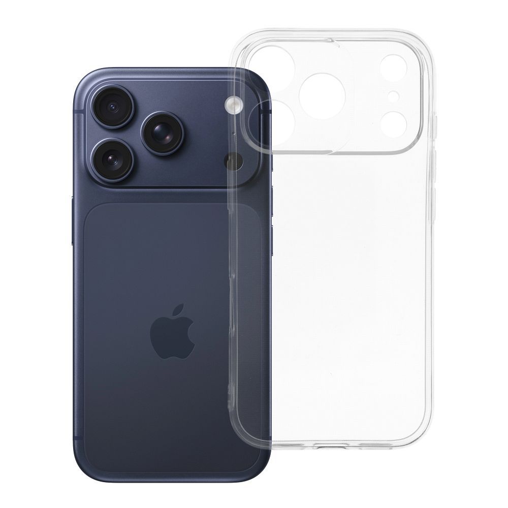 Husa Transparent 2 Mm (Camera Protection) pentru iPhone 18 Pro / 17 Pro Transparent