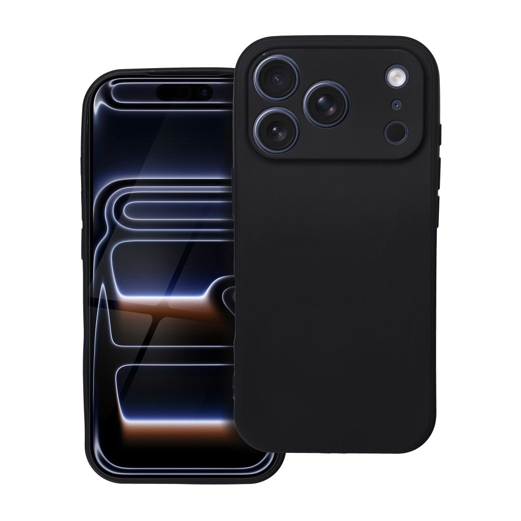 Husa Soft pentru iPhone 17 Pro / 18 Pro (Low Camera Edge) Negru