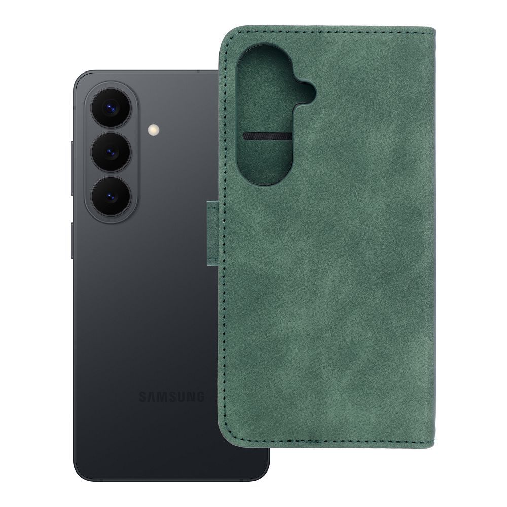 Husa Tender Book Flip pentru Samsung S26 Verde