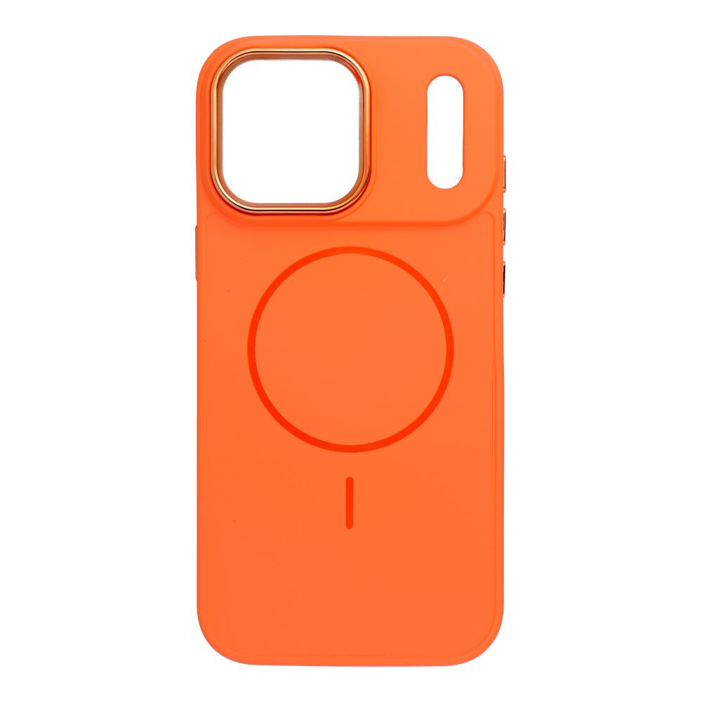Husa Frame Mag pentru iPhone 18 Pro Max / 17 Pro Max Compatible cu Magsafe Portocaliu