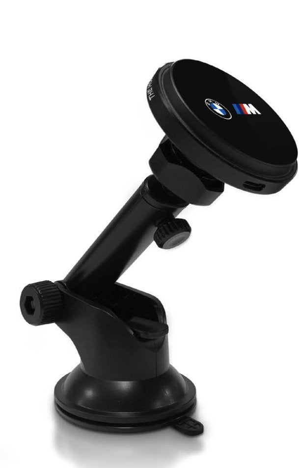 Suport auto BMW M Edition Magnetic cu 15W Wireless Charging Negru