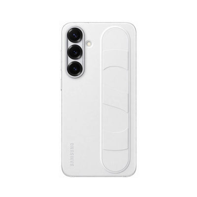 Suport auto Ef-gs936cwe Samsung Standing Grip Husa pentru Galaxy S25+ Alb (Damaged Package)