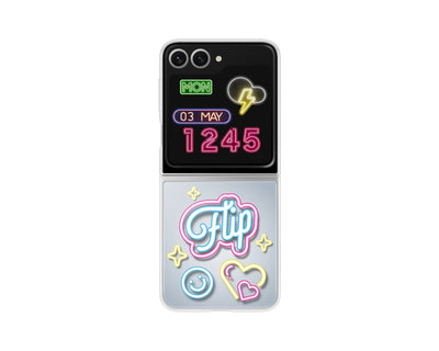 Husa Ef-zf741cte Samsung Flipsuit pentru Galaxy Z Flip 6/7 FE Transparent