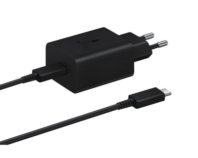 Cablu Ep-t1510ebe + Ep-da705bbe Samsung 15W Travel Incarcator + Usb-c/Usb-c Data Negru (OOB )