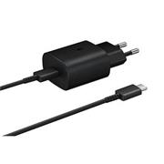 Cablu Ep-ta800ebe + Ep-da705bbe Samsung 25W Travel Incarcator + Usb-c/Usb-c Data Negru (OOB Bulk)