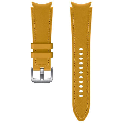 Curea Et-shr89lye Samsung Galaxy Watch 4 46mm piele Band M/L Maro