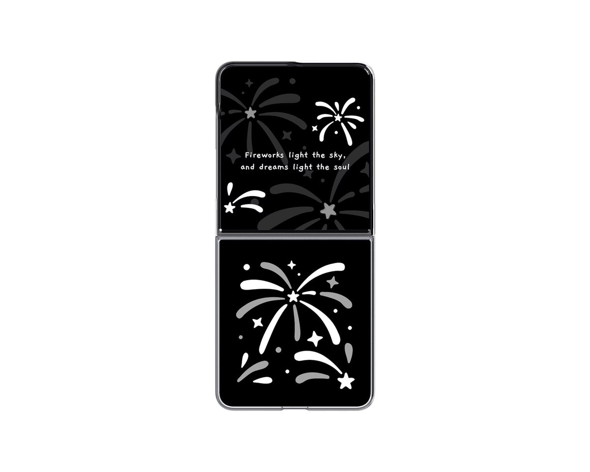 Husa Gp-fff776cub Samsung Flipsuit Fireworks pentru Galaxy Z Flip 8