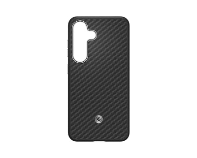 Husa Gp-fps931pga Samsung By Spigen Enzo Aramid Magnetic pentru Galaxy S25 Negru Argintiu