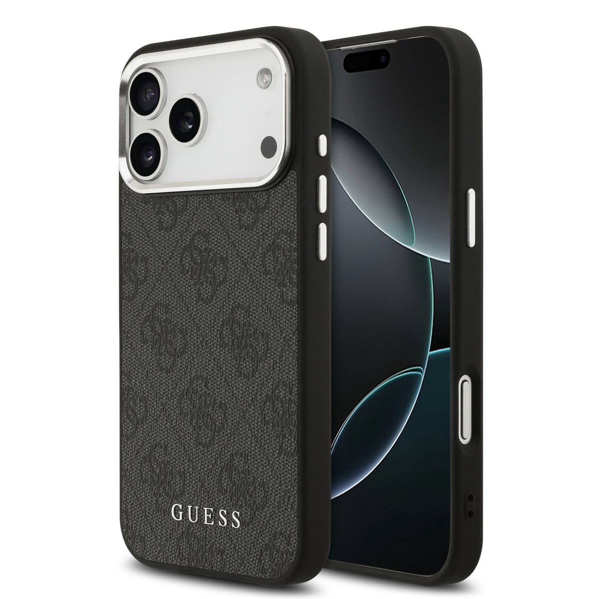 Husa Guess 4G Magsafe pentru iPhone 17 Pro Max Negru