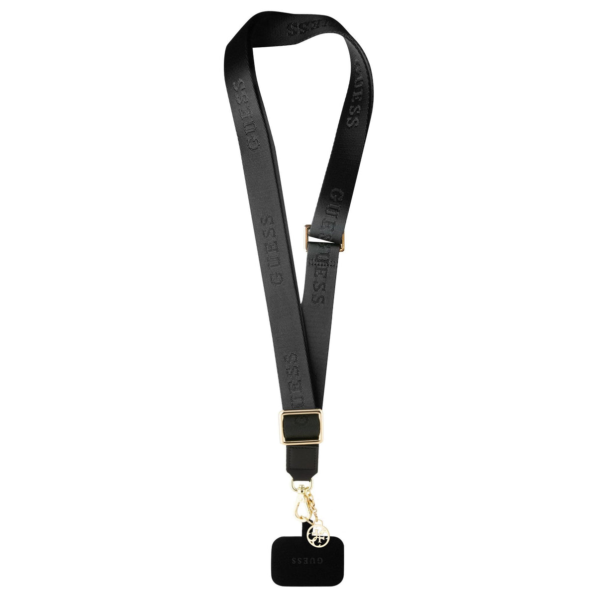 Curea Guess Crossbody Nylon 4G Charm Negru