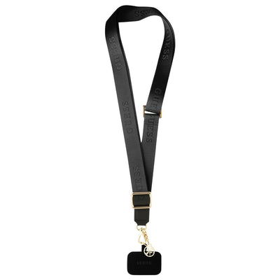 Curea Guess Crossbody Nylon 4G Charm Negru
